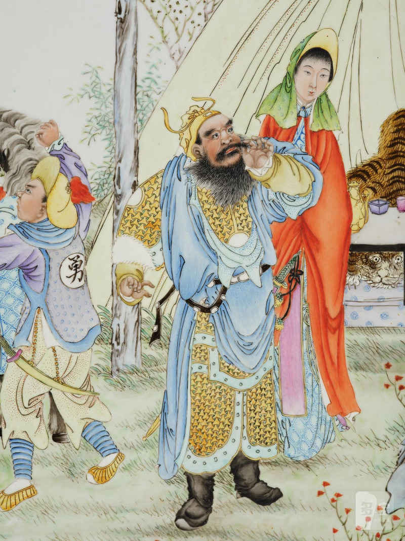 A group of four Chinese porcelain placques, - 图9